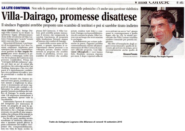 Settegiorni 18 settembre 2015